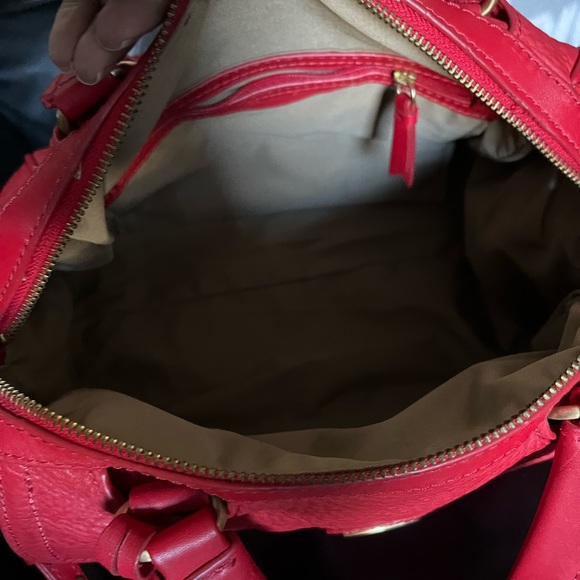 Tahari Leather Handbag - Picture 5 of 8